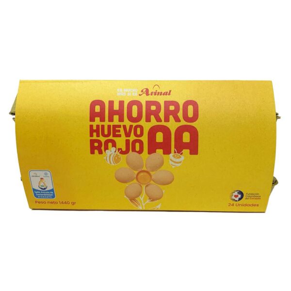 Huevos AA AVINAL rojo (24 und)