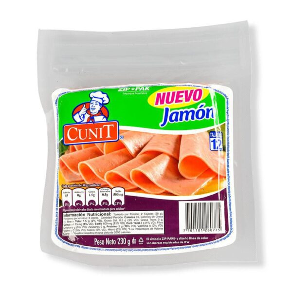 JAMON CUNIT 230 gr