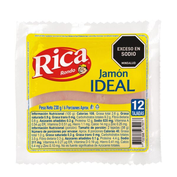 Jamon Ideal Rica RICA 230 gr