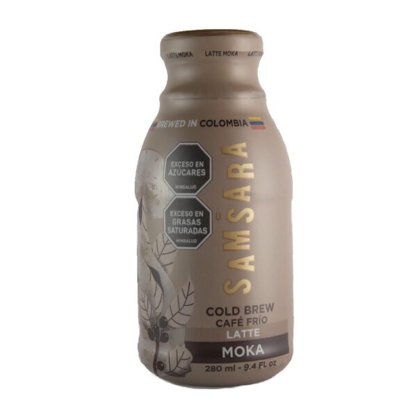 Café Frio Latte Moka SAMSARA Extracion de café en frio (280 ml)