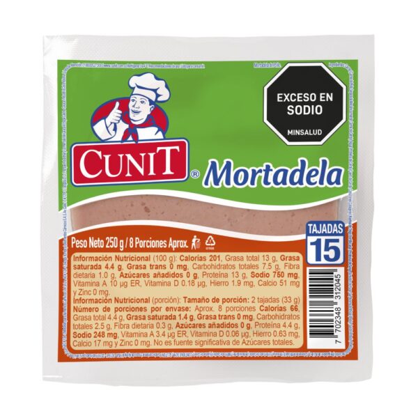 Mortadela Económica CUNIT 250 gr