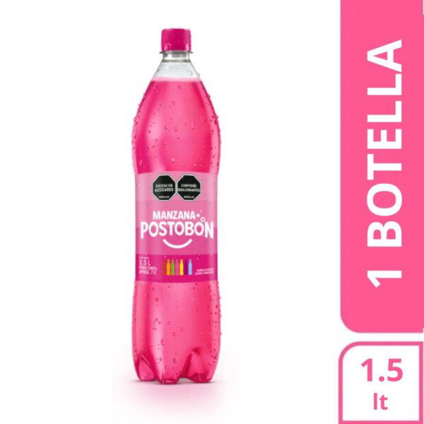 Gaseosa POSTOBON Manzana Botella (1500 ml)