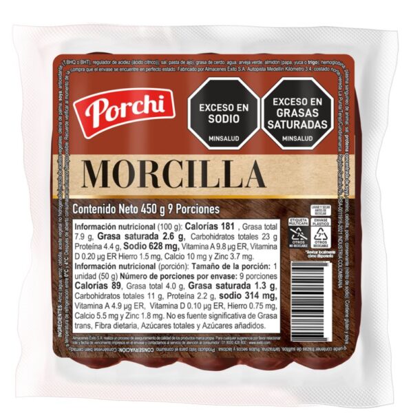 MORCILLA PORCHI (450 gr)