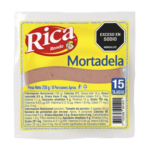 Mortadela Rica RICA 250 gr