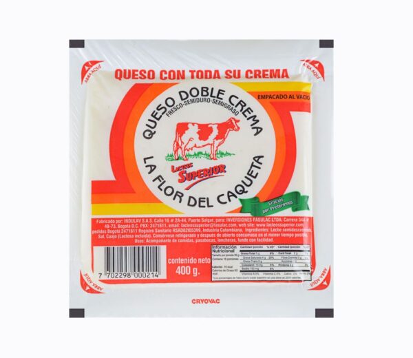 Queso FLOR DEL CAQUETA (400 gr)