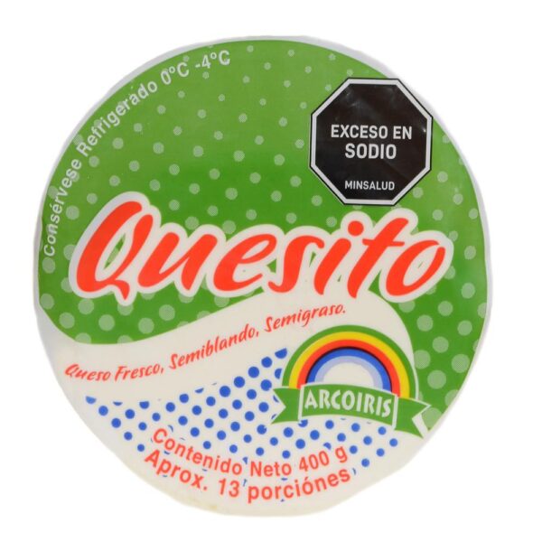 Quesito ARCO IRIS (400 gr)