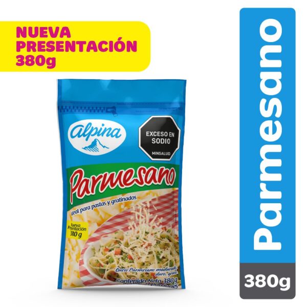 Queso parmesano ALPINA rallado (380 gr)