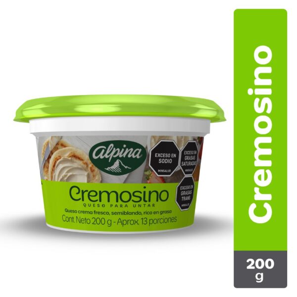 Queso Cremosino ALPINA Vaso (200 gr)