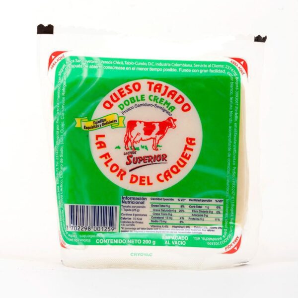 Queso FLOR DEL CAQUETA (200 gr)