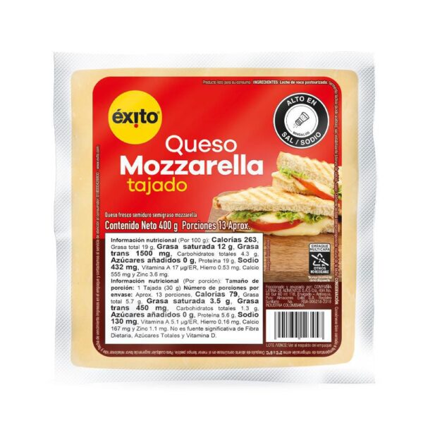 Queso EXITO MARCA PROPIA Fresco (400 gr)