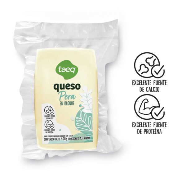 Queso pera TAEQ En bloque (400 gr)