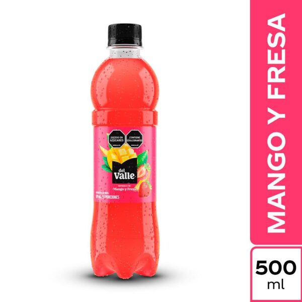 Jugo DEL VALLE Frutal mango y fresa (500 ml)