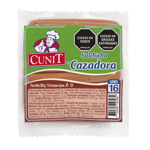 Salchicha CUNIT (500 gr)