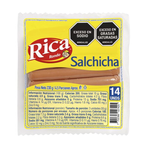 Salchicha RICA (230 gr)