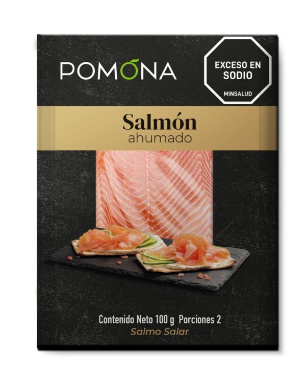 Salmón ahumado Pomona refrigerado (100 gr)