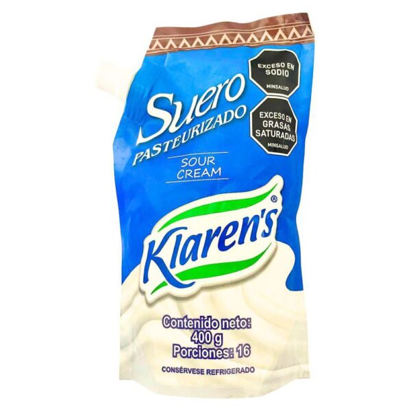 SUERO CON VALVULA GR KLARENS (400 gr)