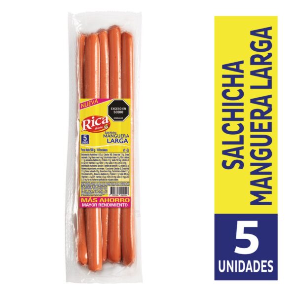 Salchicha RICA MANGUERA (500 gr)