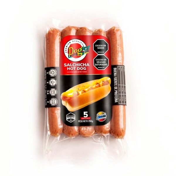 Salchica Hot Dog DOGGER (250 gr)