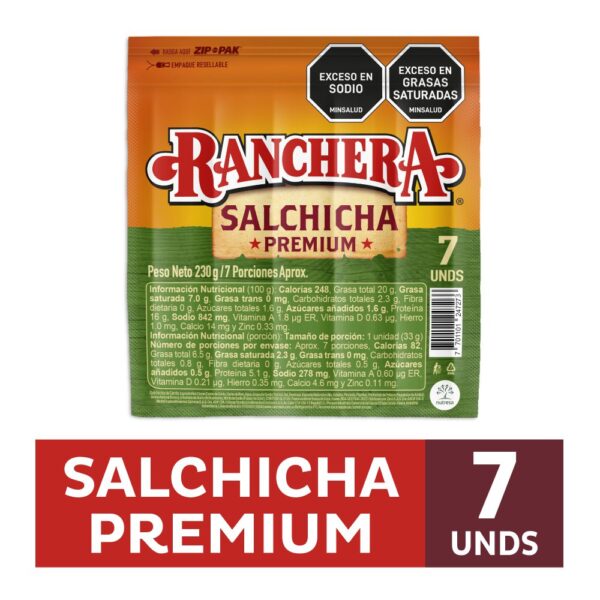 Salchicha Ranchera RANCHERA (230 gr)