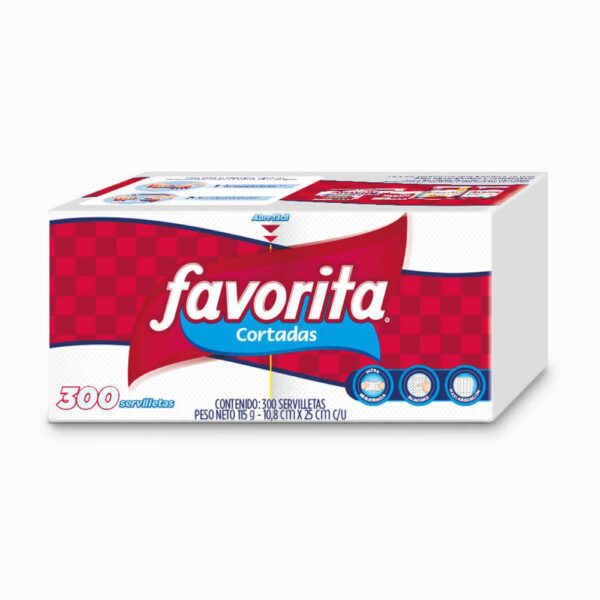 SERVILLETA FAVORITA (300 und)