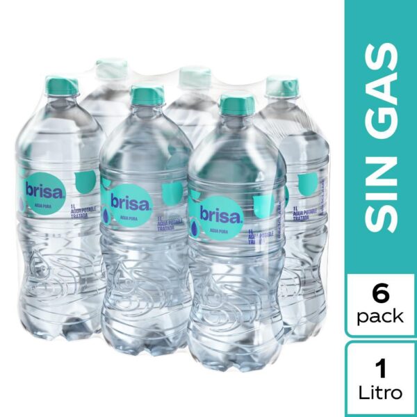 Agua BRISA Botella x6und 1L (6000 ml)