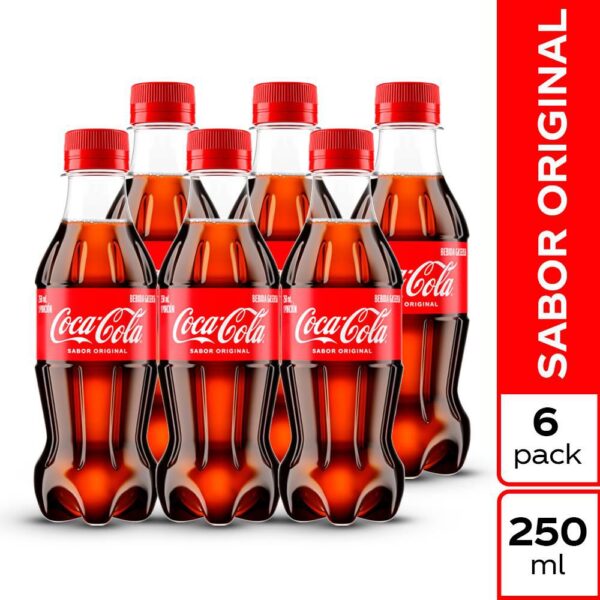 Gaseosa COCA COLA Original x6und 250ml (1500 ml)