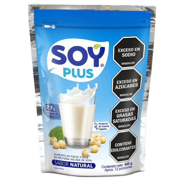 LECHE DE SOYA SOY PLUS (400 gr)