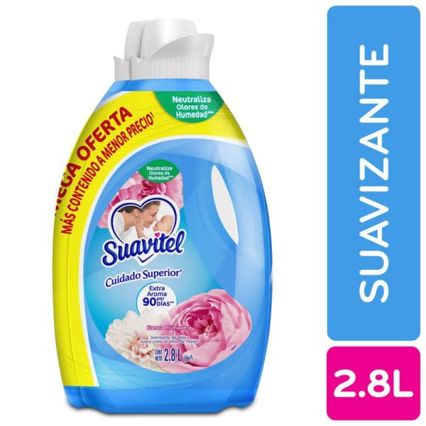 Suavizante SUAVITEL Cuidado Superior Fresca Primavera (5600 ml)