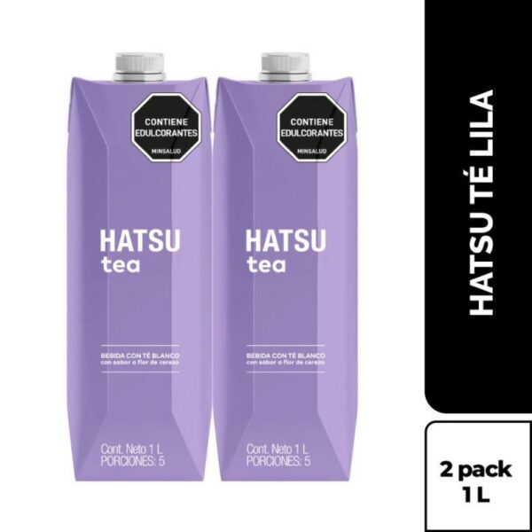 Té HATSU Lila Sin Calorías x2und 1L (2000 ml)