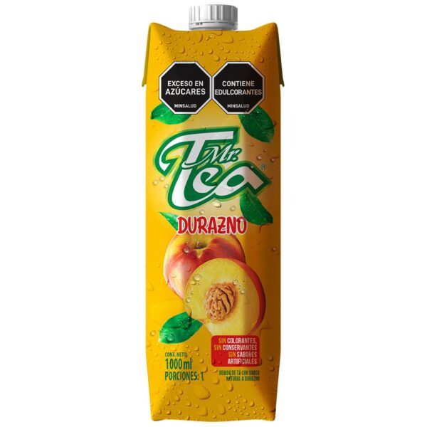 Té Liquido MR TEA Sabor Durazno (1000 ml)