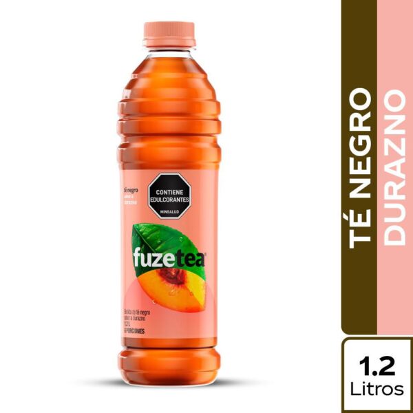 Té Negro FUZE Durazno (1200 ml)