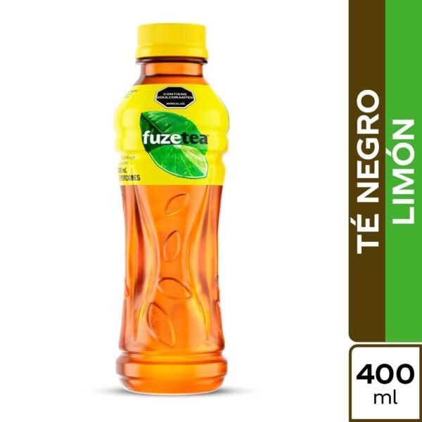 Té Negro FUZE Te limón (400 ml)