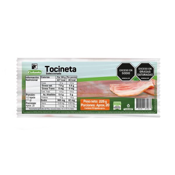 Tocineta Colanta 225g COLANTA 225 gr