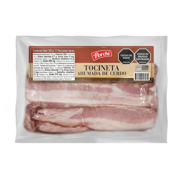 Tocineta Tajada PORCHI 350 gr