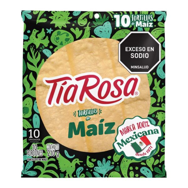 Tortillas TIA ROSA De Maíz x10und (210 gr)