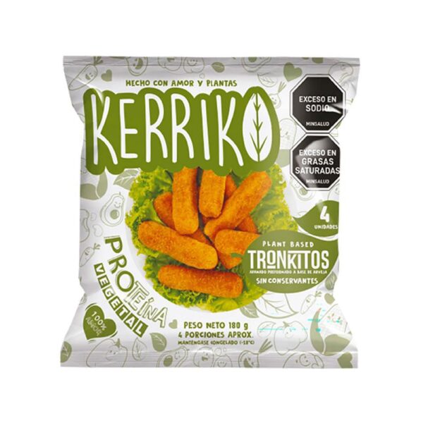 Tronkitos KERRIKO Proteína Vegetal x 4 Unidades (180 gr)