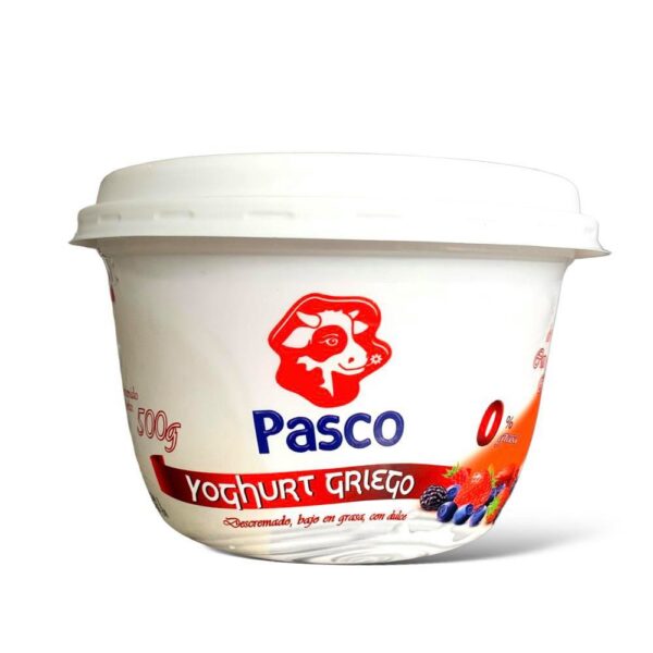 Yoghurt Griego PASCO Frutos Rojos (500 gr)