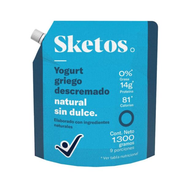 Yogurt SKETOS Griego Natural (1238 ml)