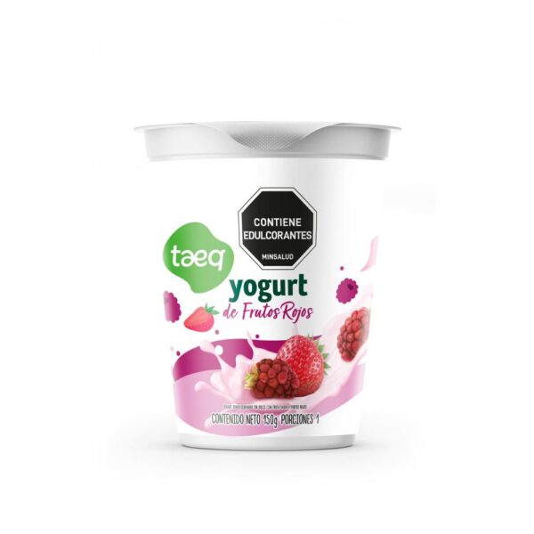 Yogurt TAEQ Frutos rojos vaso (146.056 ml)