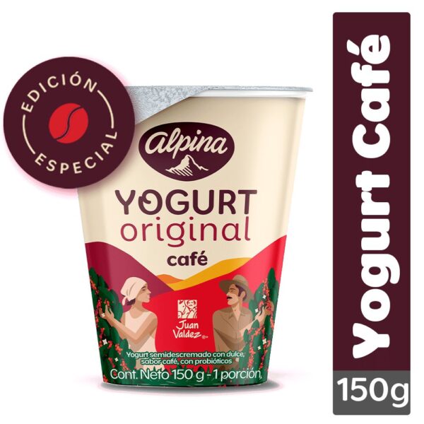 Yogurt ALPINA café vaso (141 ml)