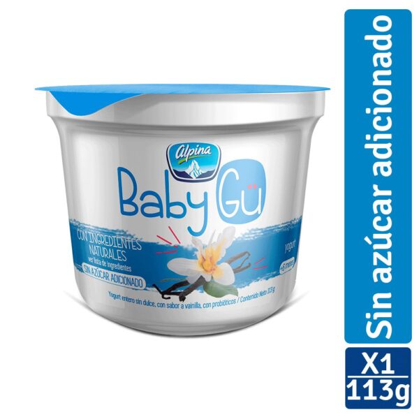 Yogurt BABYGÜ Vainilla vaso (107 ml)