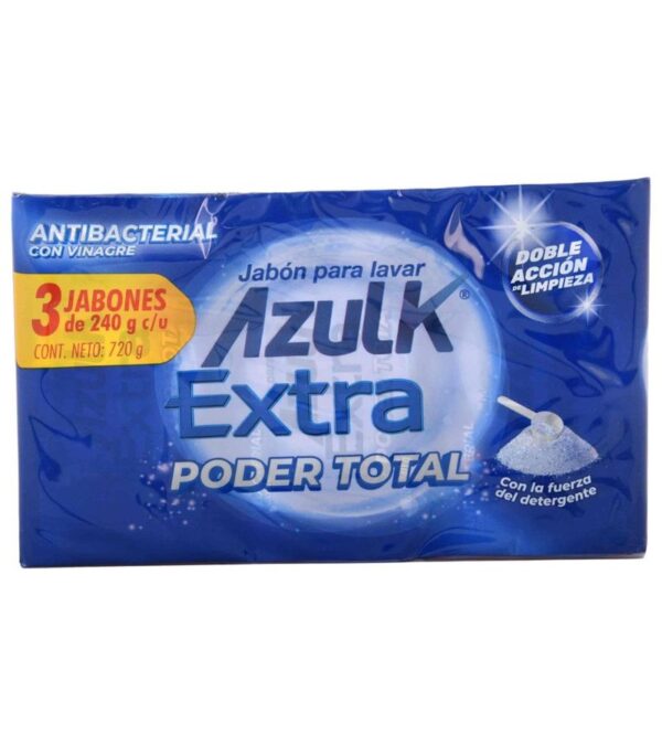 Jabon Azulk Extra 240 G X3 Unds