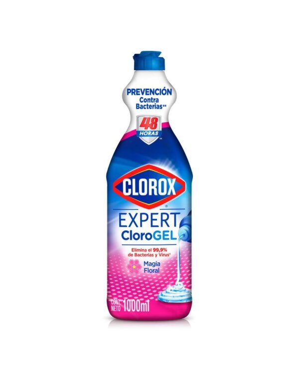 Blanqueador En Gel Clorox Magia Floral 1000 Ml