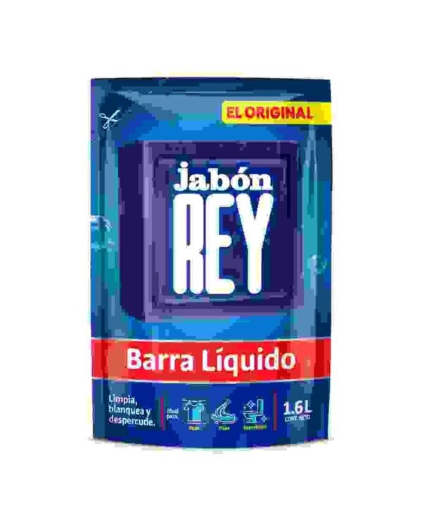 Jabón Rey Barra Liquido 1600 Ml