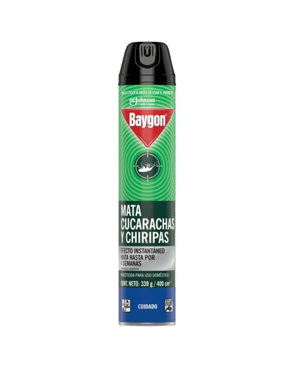 Insecticida Baygon Aerosol Mata Cucarachas 400ml