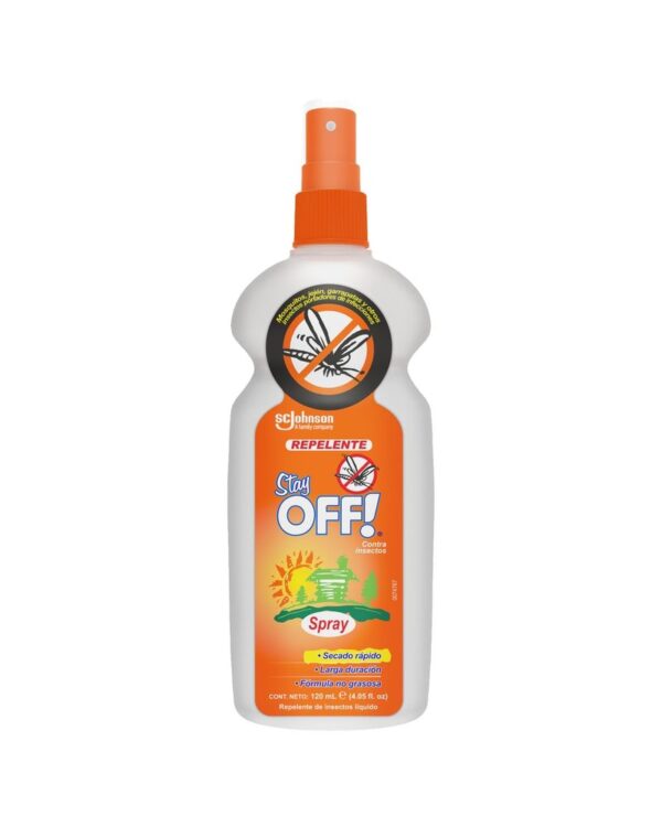 Repelente De Insectos Stay OFF! Familiar En Spray 120ml