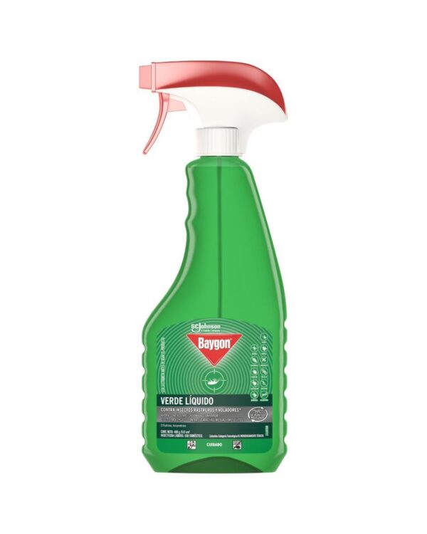 Insecticida Baygon Liquido Mata Insectos Voladores Y Ratreros 510ml