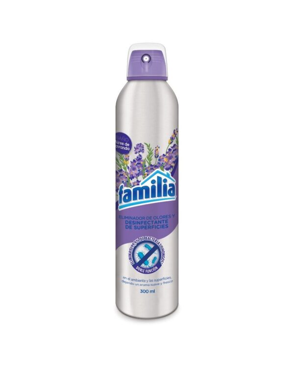 Eliminador De Olor Familia Baño Lavanda 300 Ml