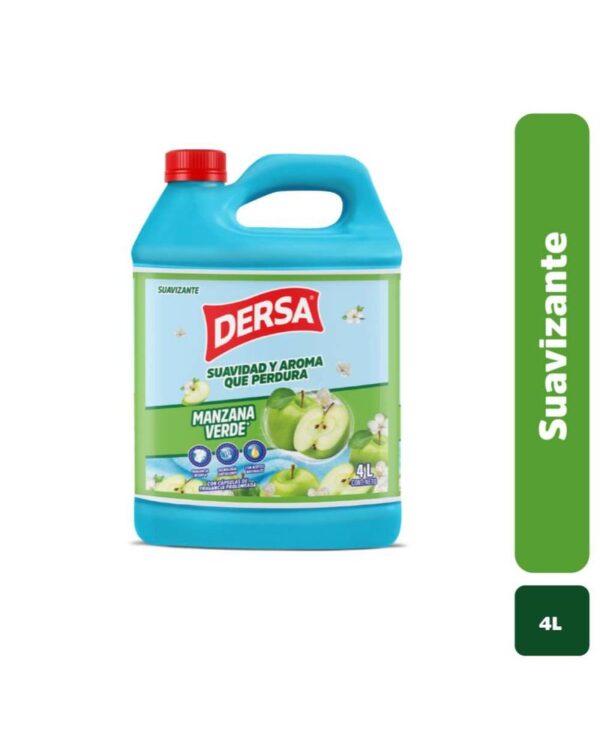 Suavizante Dersa Manzana Verde 4000 Ml