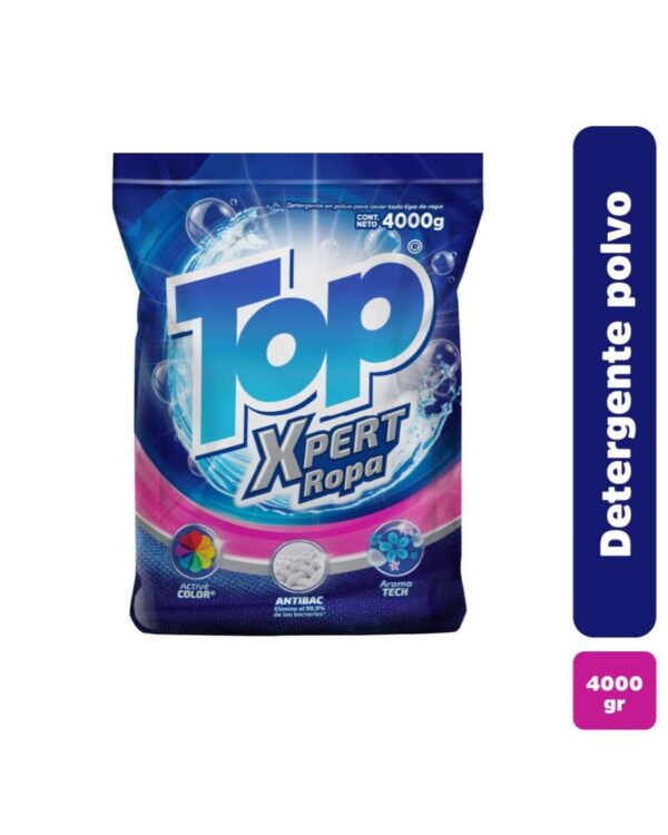 Detergente Polvo Top Ropa 4000 G